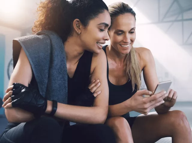 Ragazze in palestra
