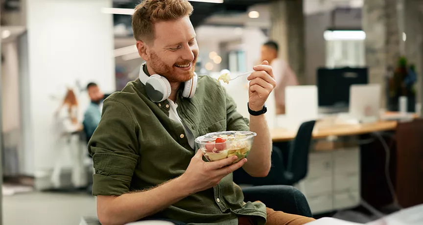 dipendente in ufficio