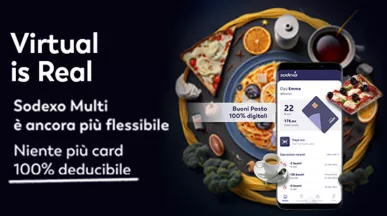 Arriva la Virtual Card Sodexo Multi per un uso sempre più smart dei buoni pasto