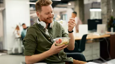 dipendente in ufficio